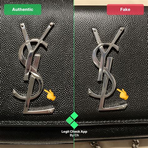 ysl fake handbag|how to authenticate ysl bag.